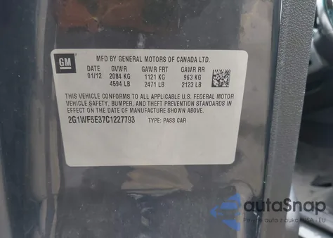 2G1WF5E37C1227793